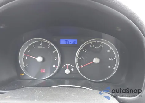 2010 Hyundai Accent Blue из США, поврежденный, VIN KMHCM3AC8AU164050